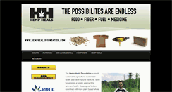Desktop Screenshot of hemphealsfoundation.com